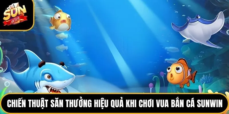 Vua Bắn Cá Sunwin - Top 1 Game Săn Thưởng Hấp Dẫn Nhất 2026 5 Chiến thuật săn thưởng hiệu quả khi chơi vua bắn cá Sunwin