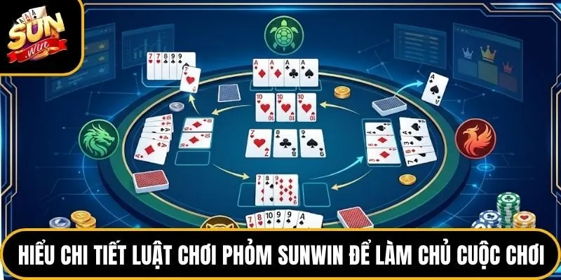 Phỏm Sunwin - Tìm Hiểu Luật Chơi Và Cách Tính Điểm 3 Hiểu chi tiết luật chơi phỏm Sunwin để làm chủ cuộc chơi